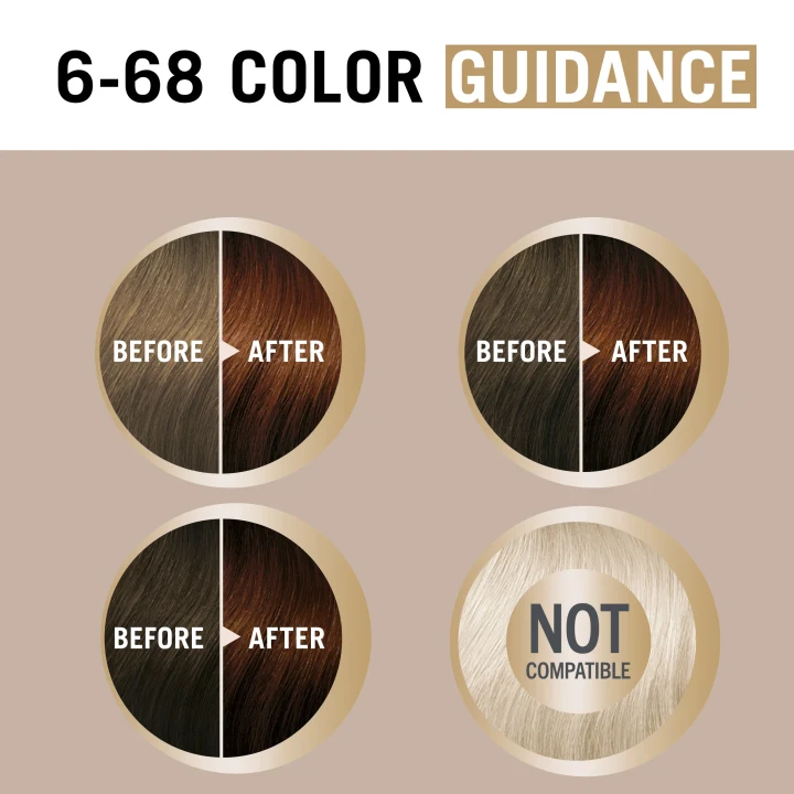 Schwarzkopf Creme Supreme 6-68 Light Caramel Brown Schwarzkopf