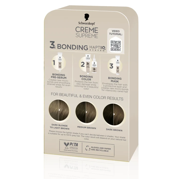 Schwarzkopf Creme Supreme 6-0 Natural Light Brown Schwarzkopf