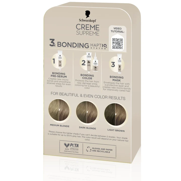 Schwarzkopf Creme Supreme 7-16 Cool Ash Dark Blonde Schwarzkopf