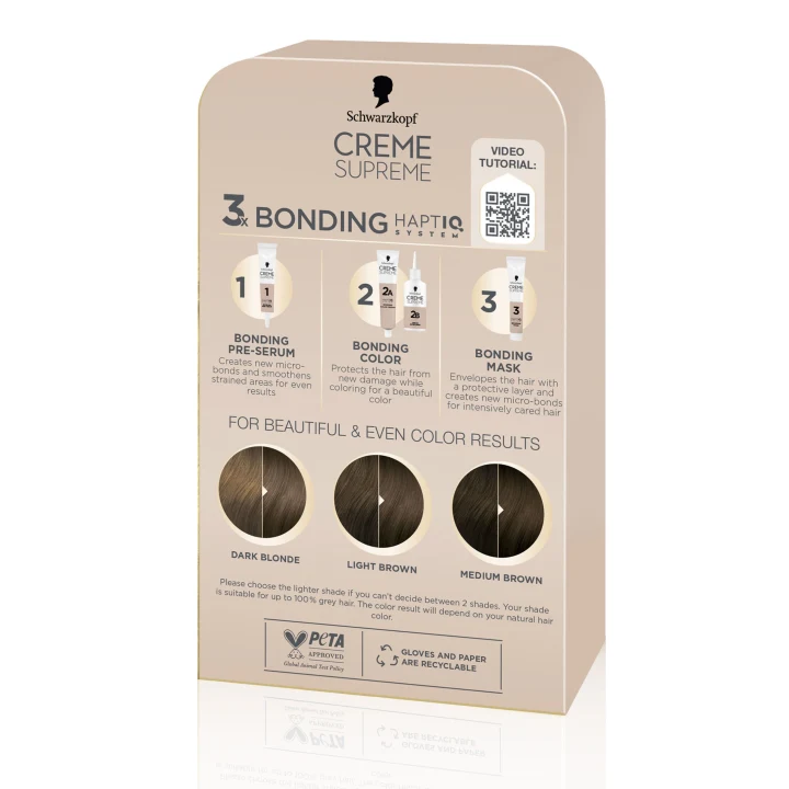 Schwarzkopf Creme Supreme 6-16 Cool Pearly Brown Schwarzkopf