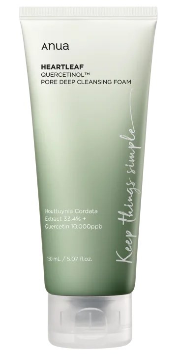 ANUA Heartleaf Quercetinol Pore Deep Cleansing Foam 150 ml ANUA