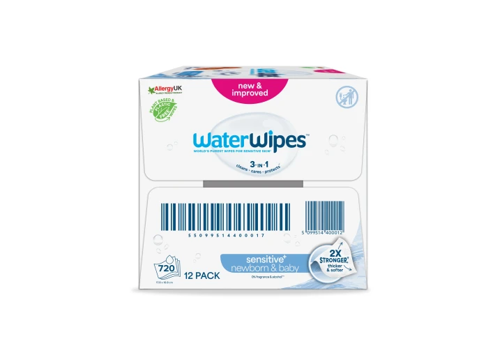 WaterWipes Baby Wipes Multi Pack 12x60 st WaterWipes