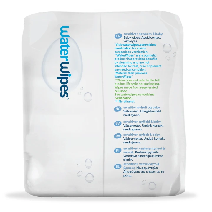 WaterWipes Baby Wipes Multi Pack 3x48 st WaterWipes
