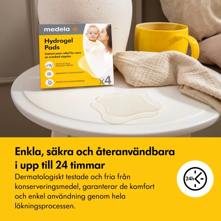 Medela Hydrogelinlägg 4-pack Medela