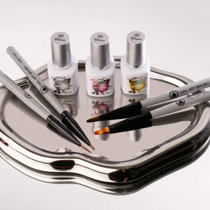 Depend Gel iQ Metallic Marble 5 ml Ink Pink Depend