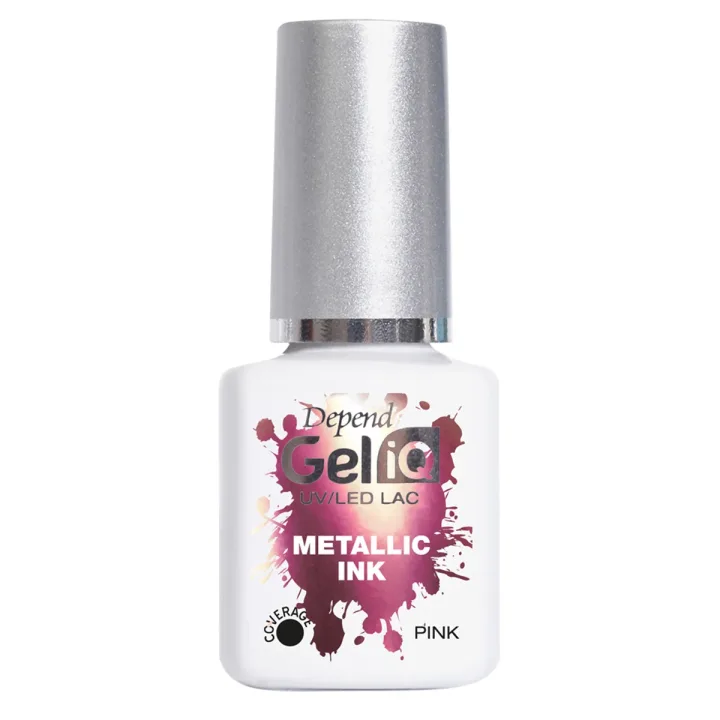 Depend Gel iQ Metallic Marble 5 ml Ink Pink Depend