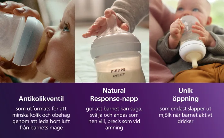 Philips Avent Natural Response Presentförpackning nyfödd Philips Avent