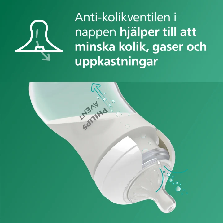 Philips Avent Natural Response Nappflaska Glas 120 ml Philips Avent