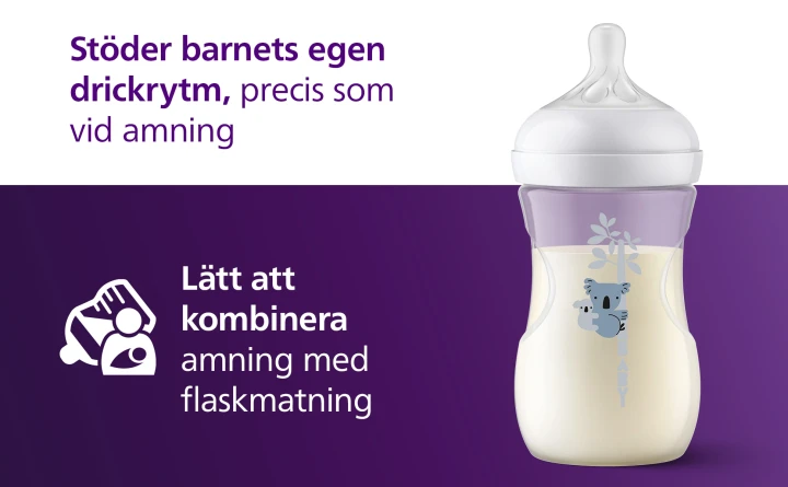 Philips Avent Natural Response Nappflaska Koala 260 ml Philips Avent
