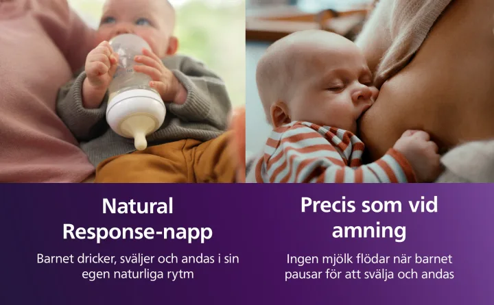 Philips Avent Natural Response Dinapp flöde 3 2-pack Philips Avent