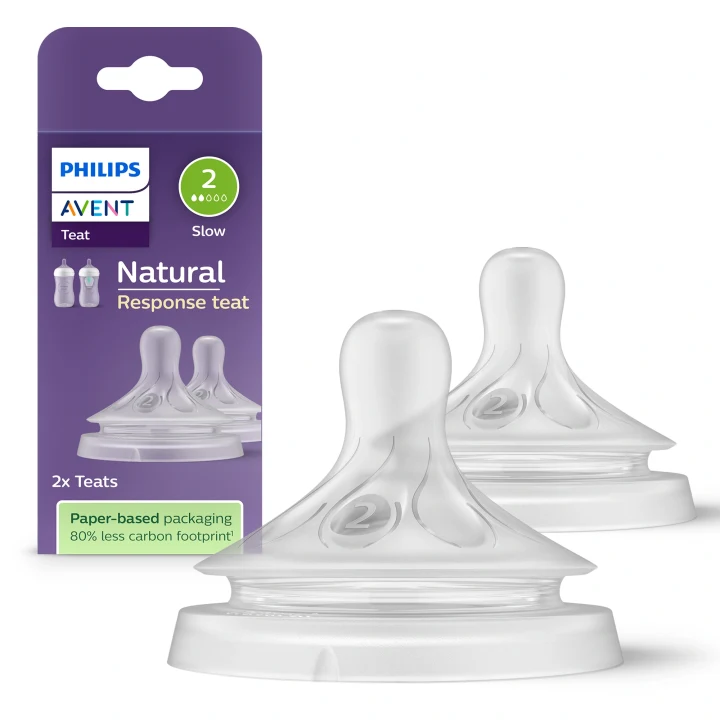 Philips Avent Natural Response Dinapp flöde 2 2-pack Philips Avent