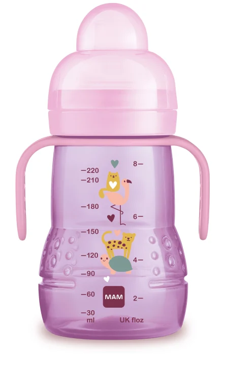 MAM Trainer 4 mån+ 220 ml Rosa Mam