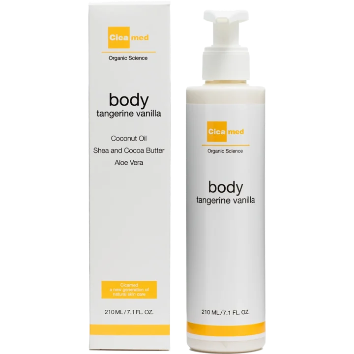 Cicamed Organic Science Body Tangerine Vanilla 210 ml Cicamed