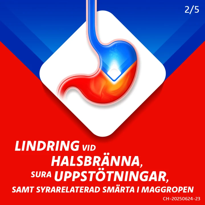 Rennie tuggtablett 680 mg/80 mg 48 st Rennie