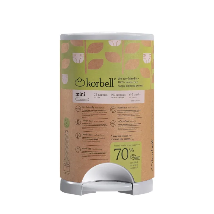 Korbell Blöjhink Mini 9 Liter Korbell