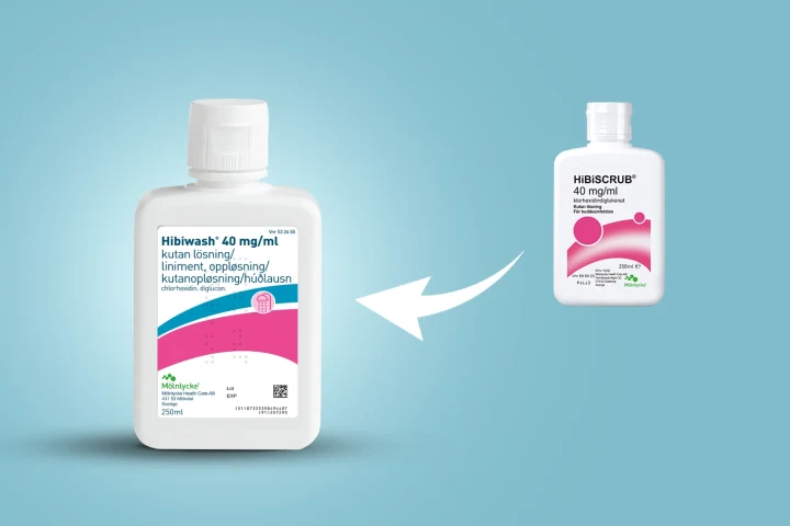 Hibiwash Kutan lösning 40mg/ml Flaska 125 ml HIBIWASH