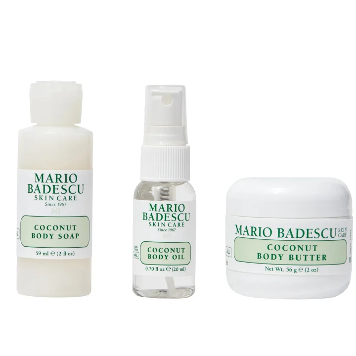 Mario Badescu Coconut Body Travel Trio Mario Badescu