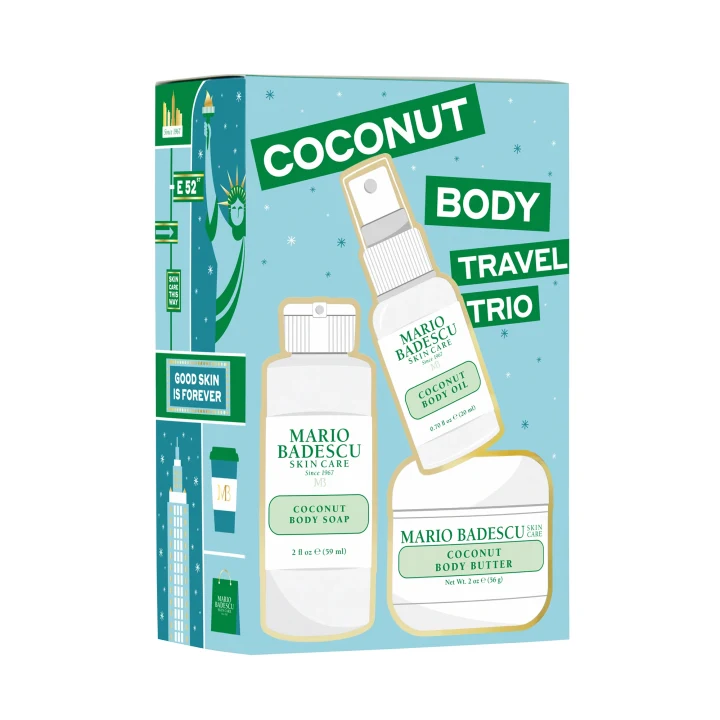 Mario Badescu Coconut Body Travel Trio Mario Badescu