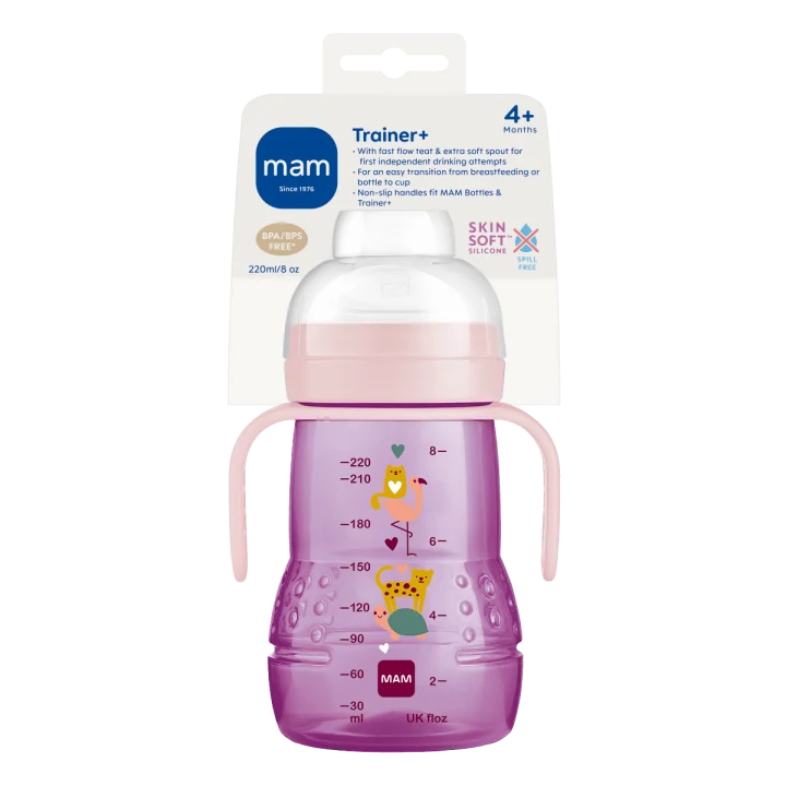 MAM Trainer 4 mån+ 220 ml Rosa Mam