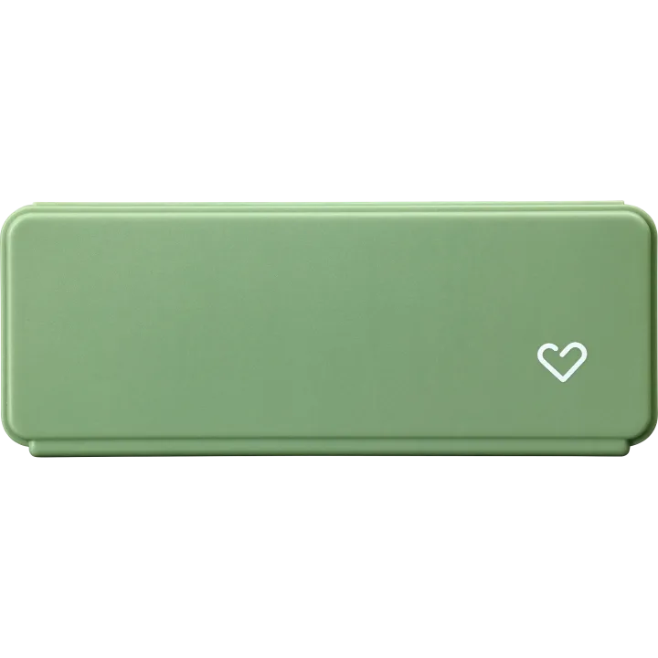 Hjärtats Doseringsask Grön Hjärtats