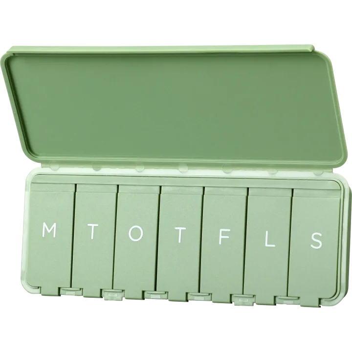 Hjärtats Doseringsask Grön Hjärtats