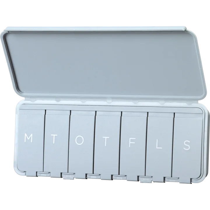 Hjärtats Doseringsask Blå Hjärtats