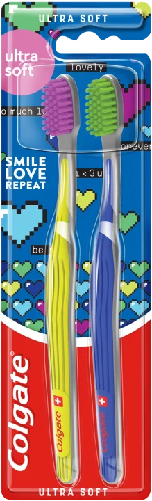 Colgate Ultra Soft Tandborste 2 st Colgate