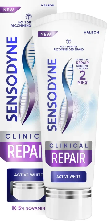 Sensodyne Clinical Repair Active White Tandkräm 75ml Sensodyne
