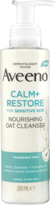 Aveeno CALM+RESTORE® Nourishing Oat Cleanser 200 ml Aveeno