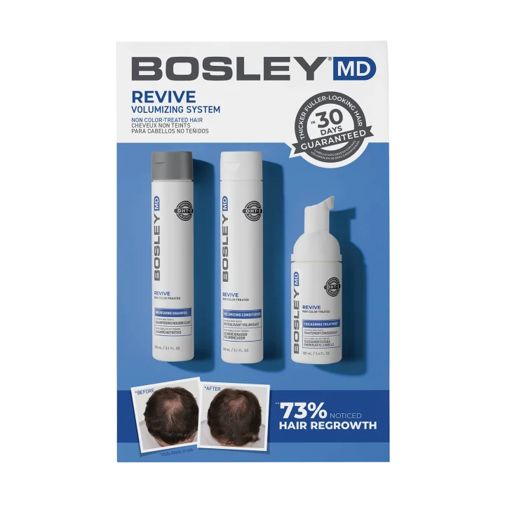 Bosley Revive Non Color-Treated Hair Starter Kit Bosley