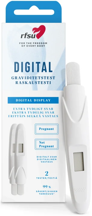 RFSU Digitalt Graviditetstest 2-pack Rfsu