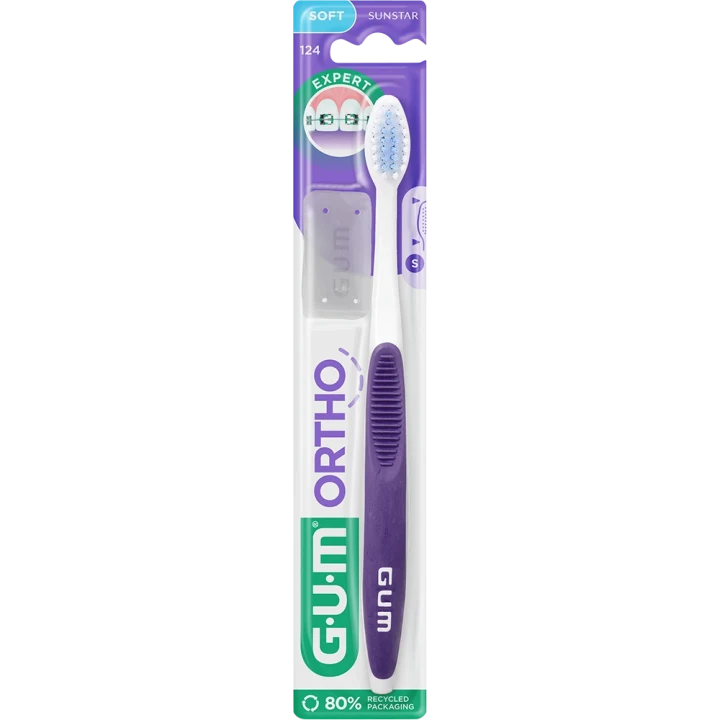 GUM Ortho Tandborste 1 st Gum