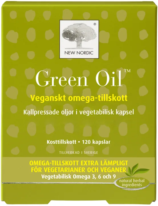 New Nordic Green Oil 120 st New Nordic