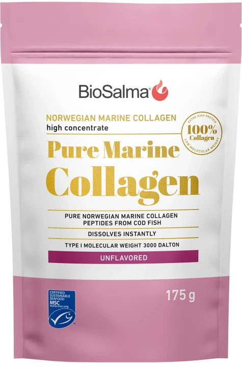 BioSalma Pure Norwegian Marine Collagen 175g BioSalma