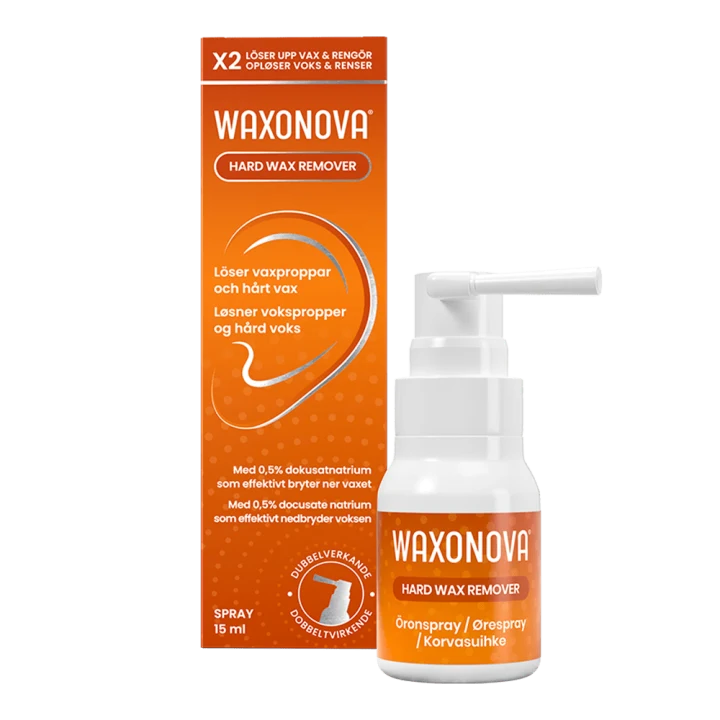 Waxonova Hard Wax Remover Öronspray 15 ml Waxonova