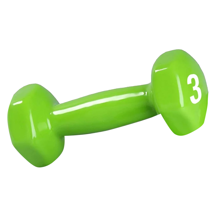 Spri Dumbbell Vinyl 1,4 kg Single Spri