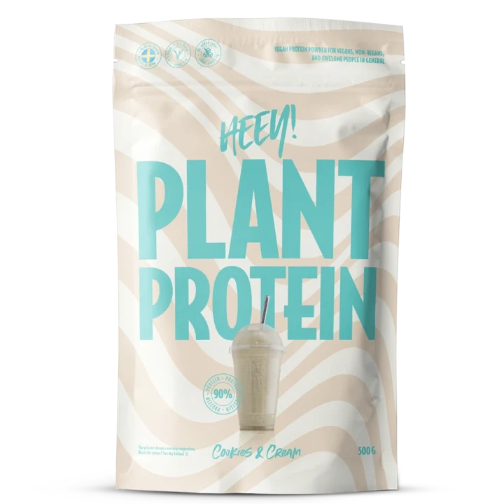 Heey! Veganskt Protein Cookies & Cream 500 g Heey!