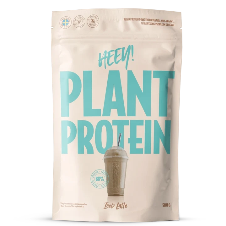 Heey! Veganskt Protein Iced Latte 500 g Heey!