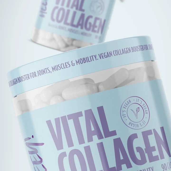 Heey! Vital Collagen + Mineraler 90 kapslar Heey!