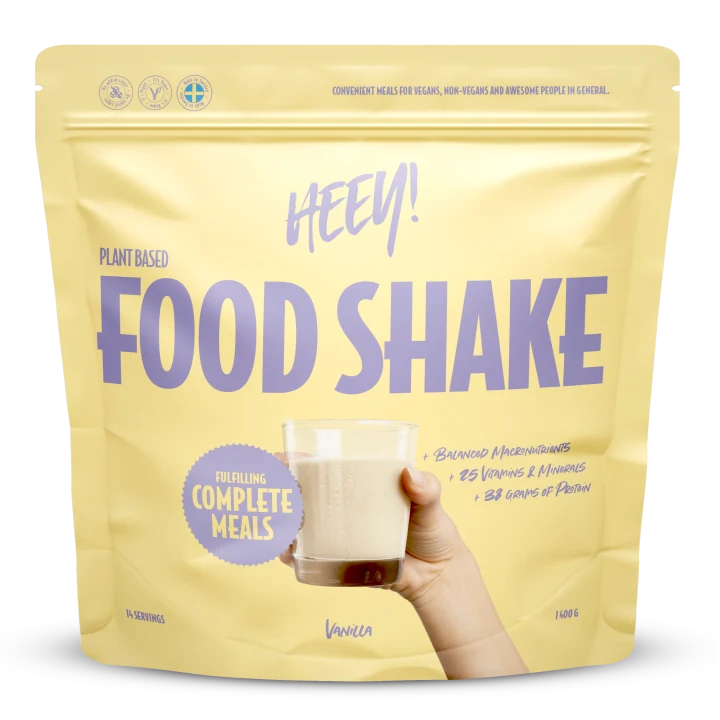 Heey! Vegan Food Shake Vanilj 1,4 kg Heey!