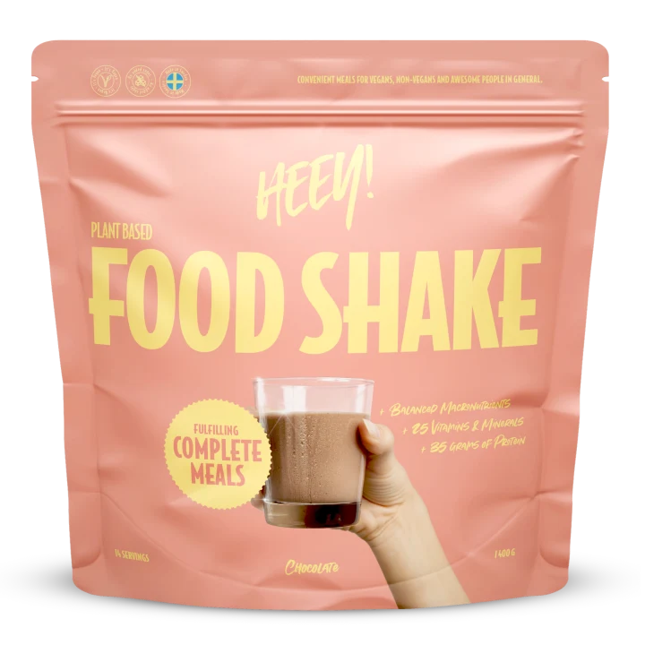 Heey! Vegan Food Shake Choklad 1,4 kg Heey!