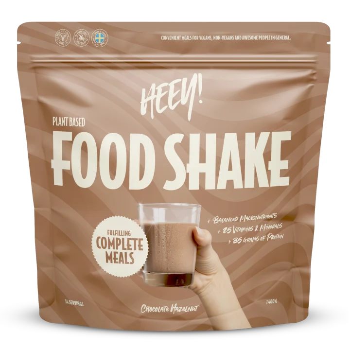 Heey! Vegan Food Shake Choklad Hasselnöt 1,4 kg Heey!