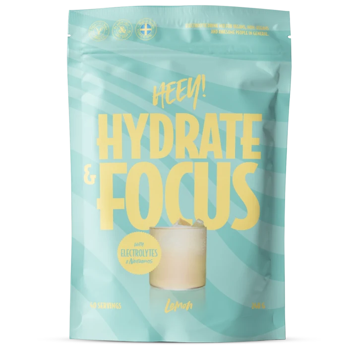 Heey! Hydrate & Focus Elektrolyter Citron 240 g Heey!