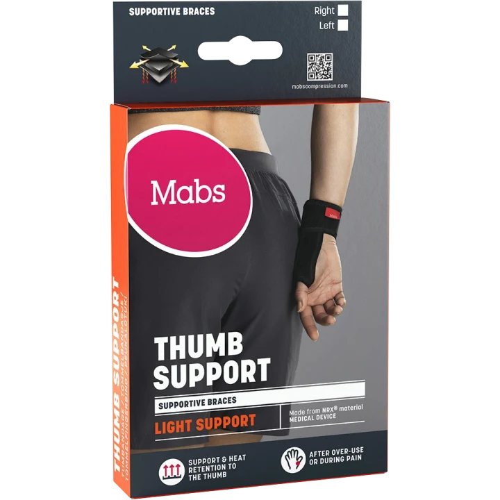 Mabs Tumbandage Vänster Svart Mabs