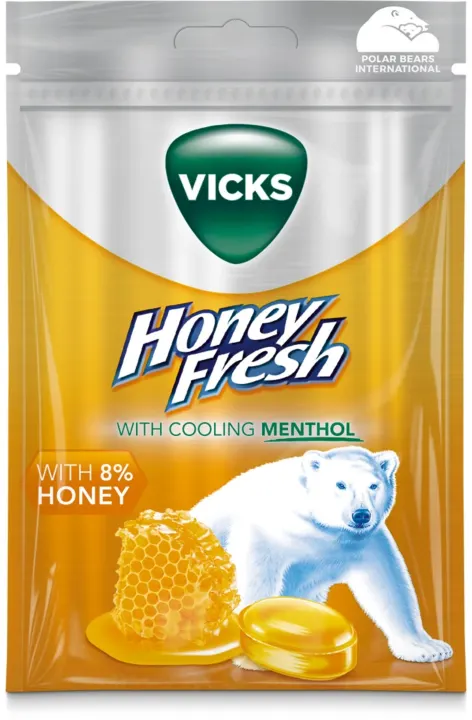 Vicks Honey Fresh/Natural Menthol 72gx20 Vicks