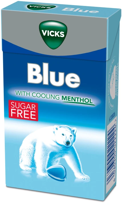 Vicks Blue Box Sugar Free 40gx20 Vicks