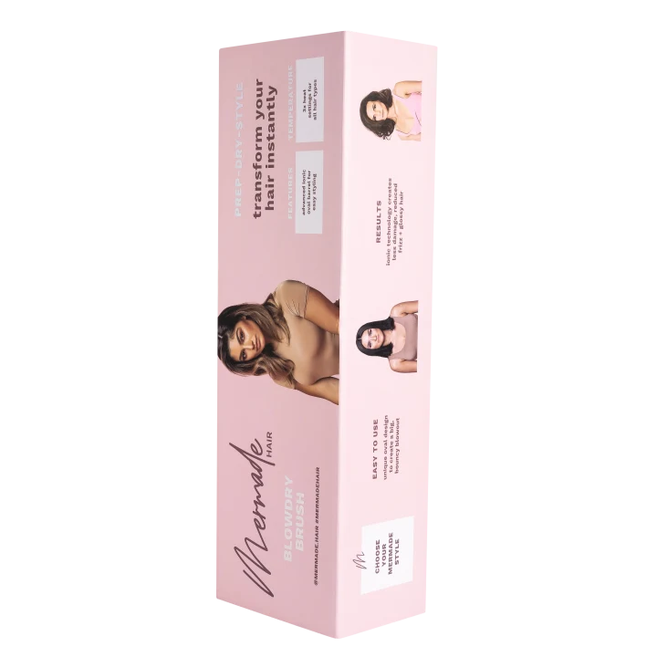 Mermade Blow Dry Brush Pink Mermade