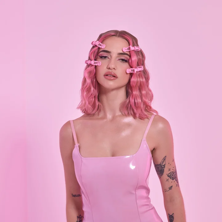 Mermade Grip Clips Pink 4 st Mermade