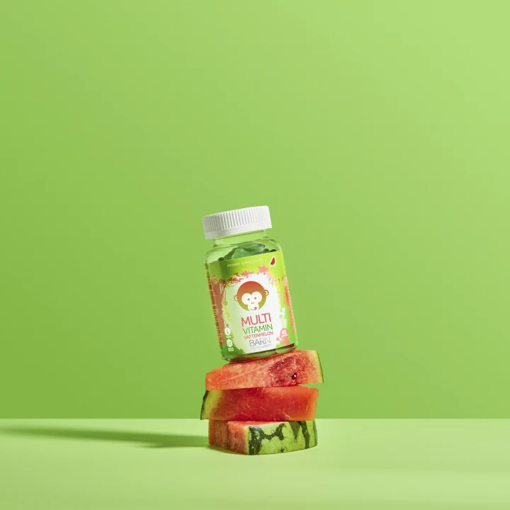 Monkids Multivitamin Barn Vattenmelon 60st Monkids