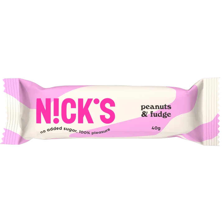 NICK'S Peanuts n' Fudge Chocolatebar 40 g Nicks